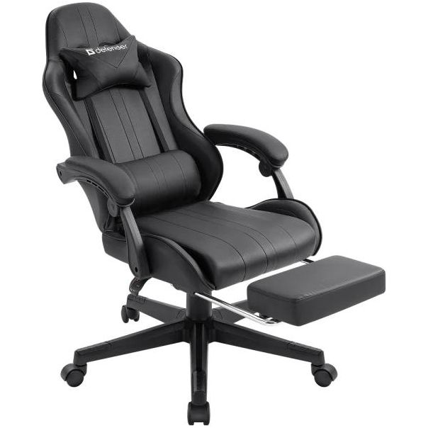 Gaming stolica Defender Azure crna - 64476