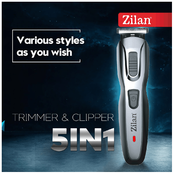 ZILAN Trimer za kosu 5u1 Accu  ZLN3857 - 13528