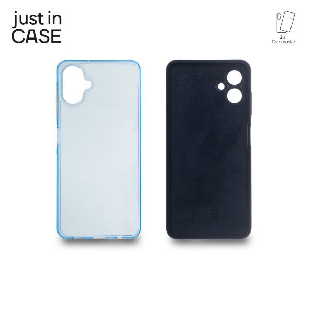 JUST IN CASE 2u1 Extra case MIX paket maski za Samsung Galaxy A06, plava - MIX232BL