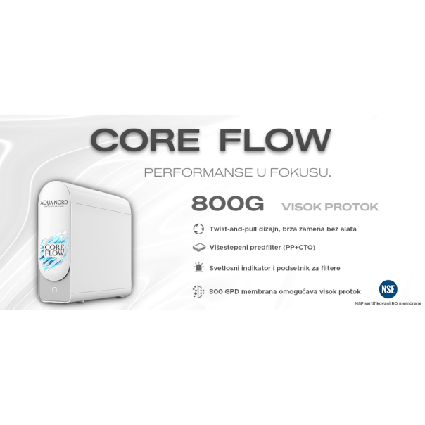 AQUA NORD Core Flow RO Direct prečišćivač vode - EP3197399