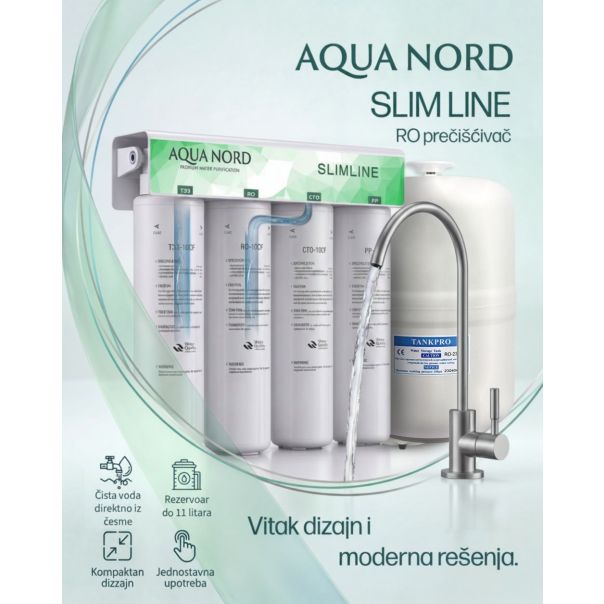 Aqua Nord SlimLine – tradicionalni RO prečišćivač vode - EP3195194