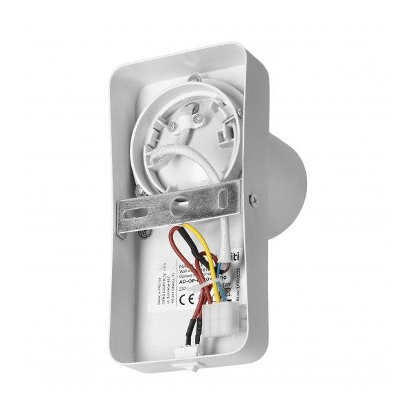 ADVITI Plafonska zidna spot svetiljka sa prekidačem 1xGU10 Malta, bela - ORNAD-OP-6480WGU10