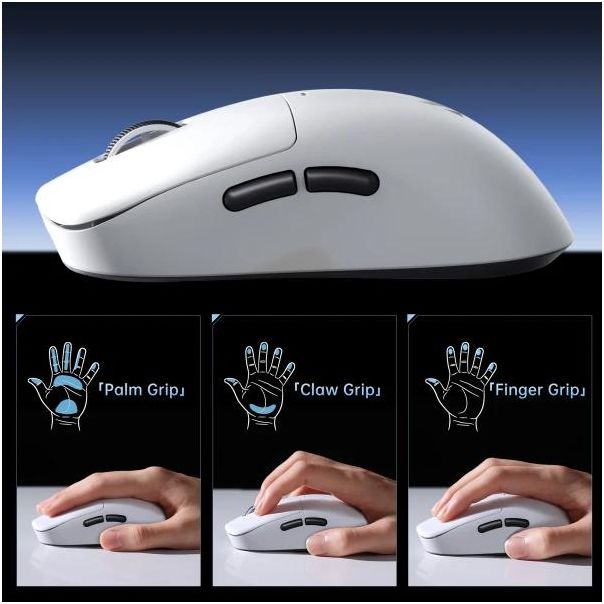 Bežični gaming miš MCHOSE M7 Ultra beli - MC-M7-7