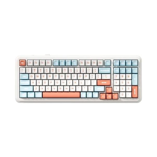 Bežična gaming tastatura MCHOSE K99 V2 Mehanička horizon orange - MC-K99V2-3