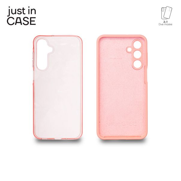 JUST IN CASE 2u1 Extra case MIX paket maski za Samsung Galaxy A16, roza - MIX233PK