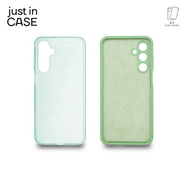 JUST IN CASE 2u1 Extra case MIX paket maski za Samsung Galaxy A16, zelena - MIX233GN