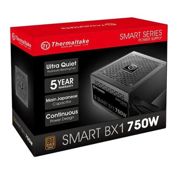 Napajanje 750W ThermalTake Smart BX1 80+ Bronze - Bulk - PS-TTP-0750NNSABE-1