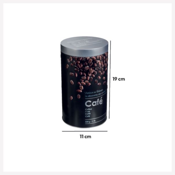 FIVE Kutija za kafu Black edition 11X19cm metal crna - 136302