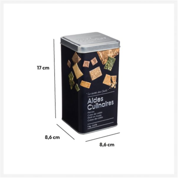 FIVE Kutija 8,7X17cm Black edition metal crna - 136311