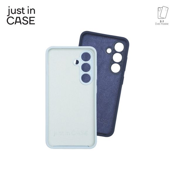JUST IN CASE 2u1 Extra case MIX PLUS paket maski za Samsung S25, plava - MIXPL235BL