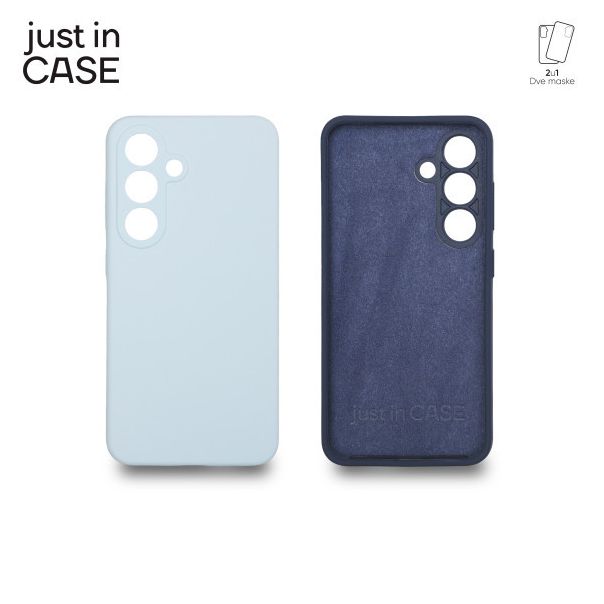 JUST IN CASE 2u1 Extra case MIX PLUS paket maski za Samsung S25, plava - MIXPL235BL
