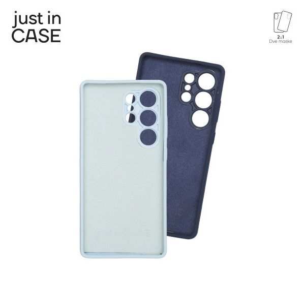 JUST IN CASE 2u1 Extra case MIX PLUS paket maski za Samsung S25 Ultra, plava - MIXPL236BL