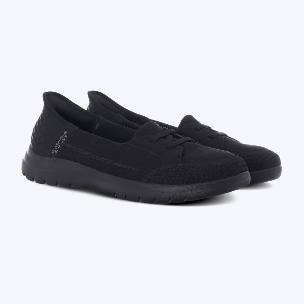 SKECHERS Patike slip-ins on-the-go flex top notch W - 136543-BBK