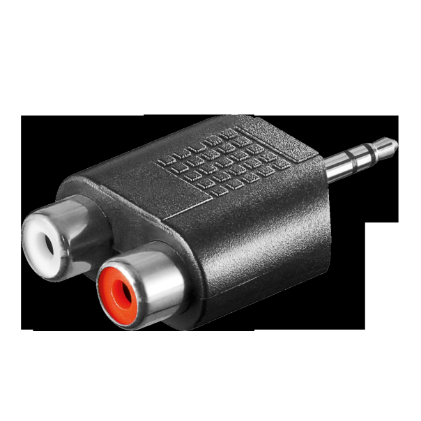 ZED Adapter 3.5mm muški na RCA činč ženski x 2 - AP32C - 1367-1-1-1