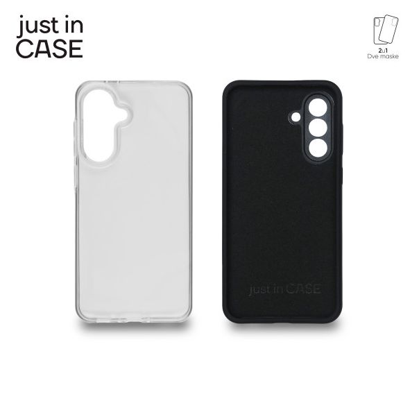 JUST IN CASE 2u1 Extra case MIX paket maski za Samsung Galaxy A36, crna - MIX239BK