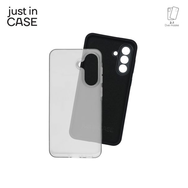 JUST IN CASE 2u1 Extra case MIX paket maski za Samsung Galaxy A36, crna - MIX239BK