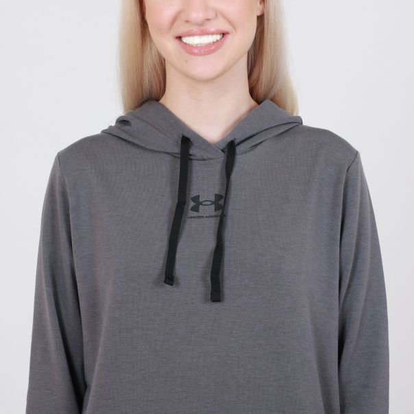 UNDER ARMOUR Duks sa kapuljačom rival terry hoodie w - 1369855-010