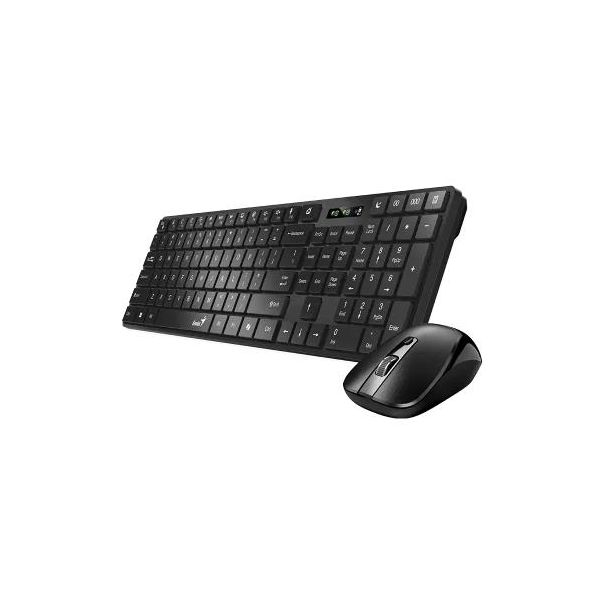 GENIUS SlimStar 8250 Wireless USB US crna tastatura+ miš - EP2895271
