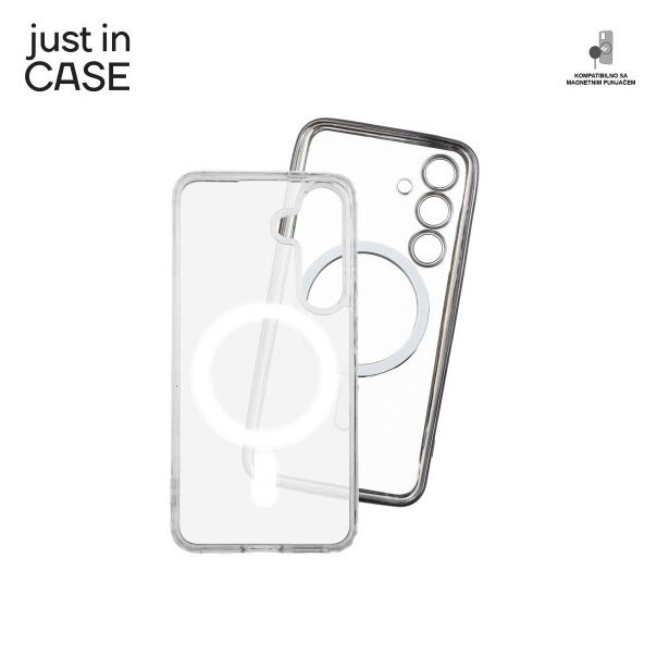 JUST IN CASE 2u1 Extra case MAG MIX paket maski za Samsung S25, crna - MAG235BK
