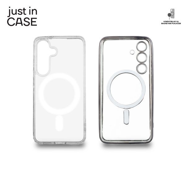 JUST IN CASE 2u1 Extra case MAG MIX paket maski za Samsung S25, crna - MAG235BK