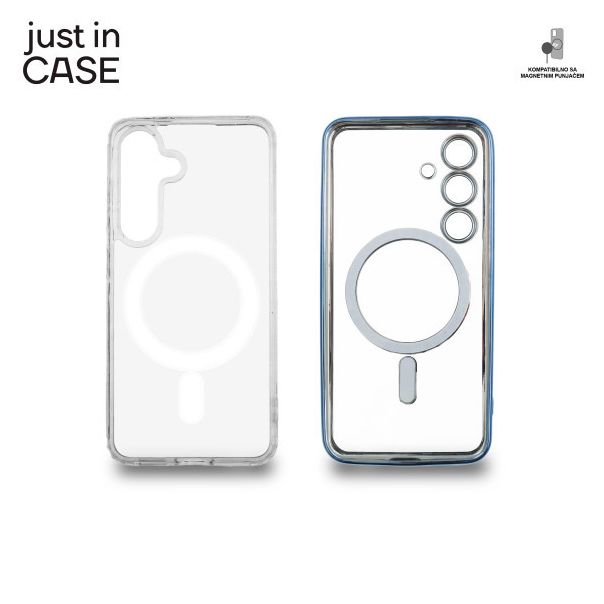 JUST IN CASE 2u1 Extra case MAG MIX paket maski za Samsung S25, plava - MAG235BL