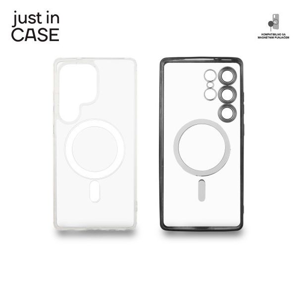 JUST IN CASE 2u1 Extra case MAG MIX paket maski za Samsung S25 Ultra, crna - MAG236BK
