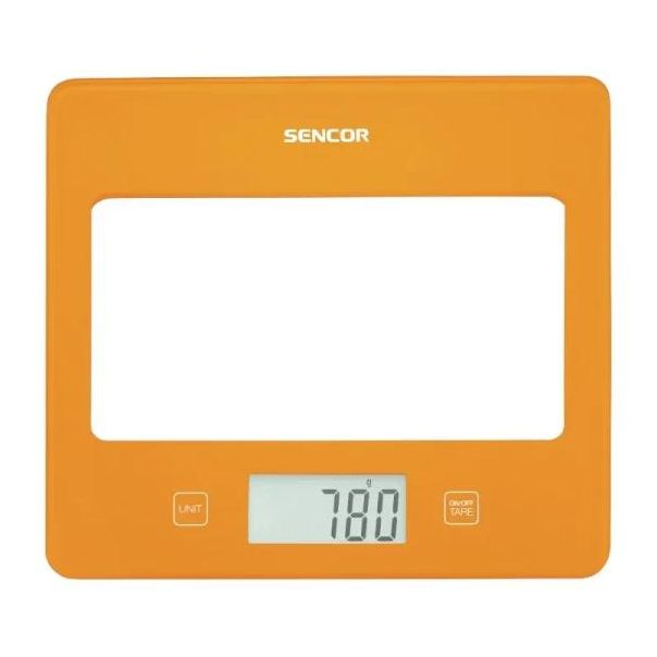 SENCOR Kuhinjska vaga SKS 5033OR, narandžasta - APA01831