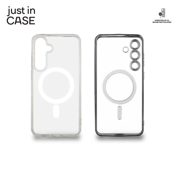JUST IN CASE 2u1 Extra case MAG MIX paket maski za Samsung S25 Plus, crna - MAG237BK