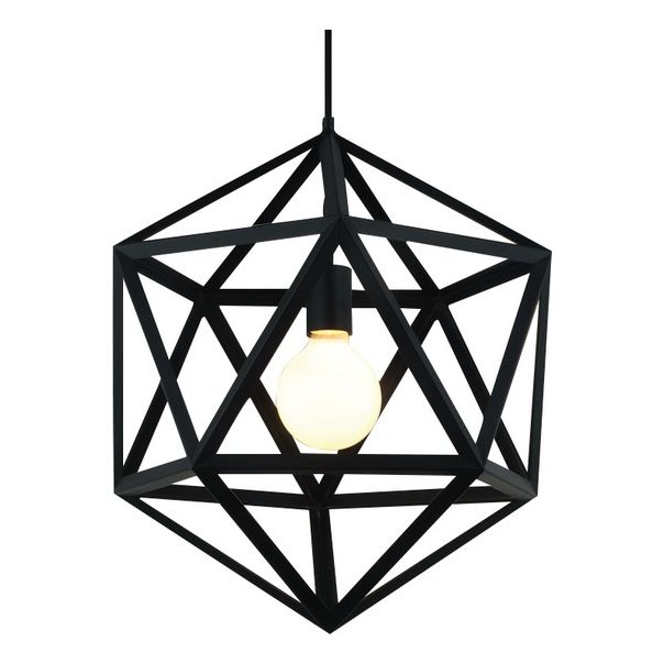 FORMA Luster 1xE27 mali F7201-1LS BK - 003648