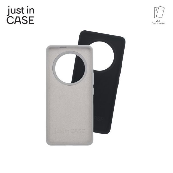 JUST IN CASE 2u1 Extra case MIX PLUS paket maski za Honor Magic 7 Lite, crna - MIXPL452BK
