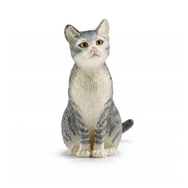 SCHLEICH Mačka - sedi - 13771