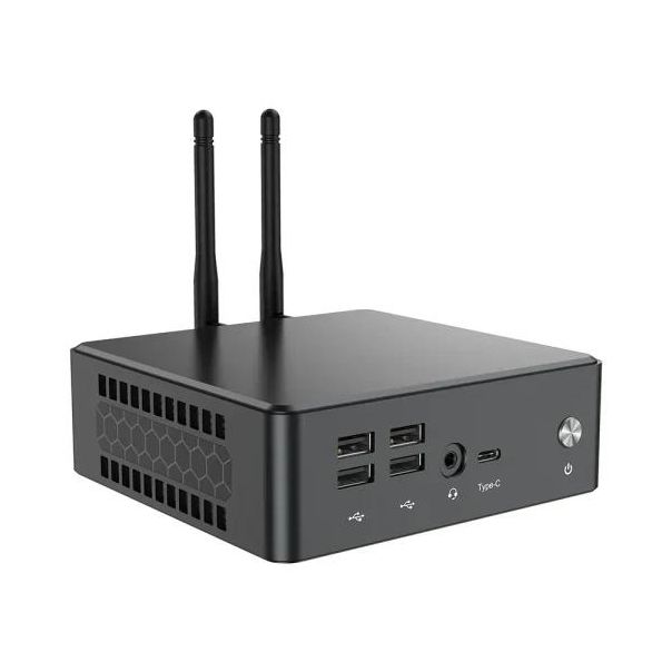 Zeus Mini PC MPI12 Intel i5-1235U 10C 4.4 GHz DDR4 LAN Dual WiFi BT HDMI DP Tip C power - 8606033833015