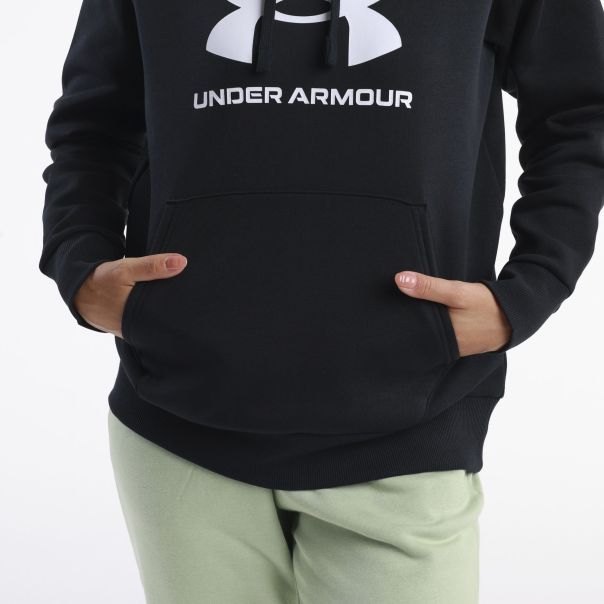 UNDER ARMOUR duks sa kapuljačom ua rival fleece big logo hdy W - 1379501-001