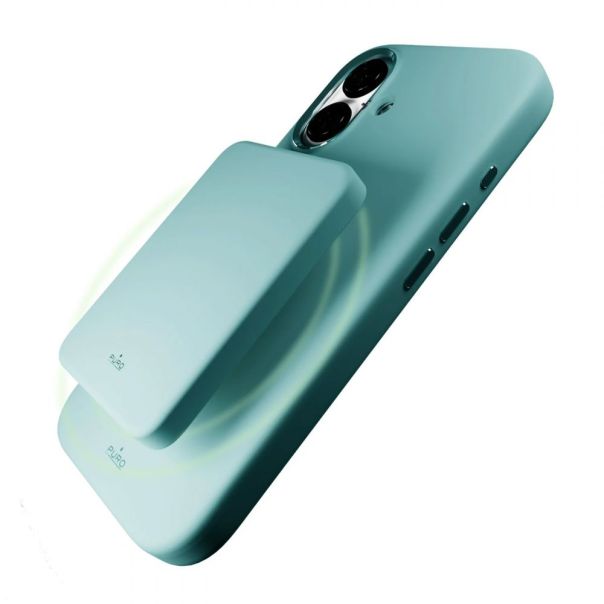 Maska za iPhone 16 6.1 zelena Puro ICON MAG PRO - 16100047