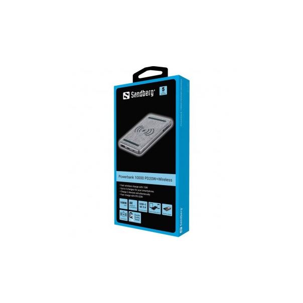 SANDBERG Powerbank 420-61, WiFi, 10000 mAh - 138006