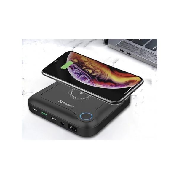 SANDBERG Powerbank All in One 420-57, WiFi, 24000 mAh - 138008