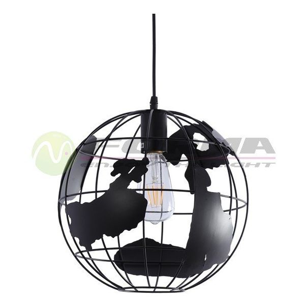 FORMA Viseća lampa 1xE27 F7249-30V BK - 003711
