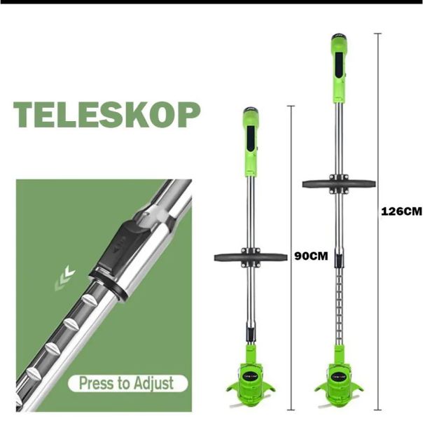 Akumulatorski Trimer 2x12V - 1386-1
