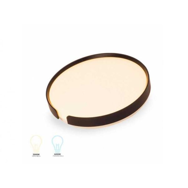 BBLINK LED Plafonjera el2494 24w 3000/4000k crna - 138634