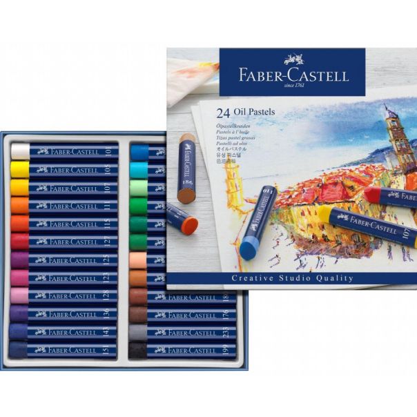 FABER CASTELL  Pastel uljani, set 1/24 127024 - 13873