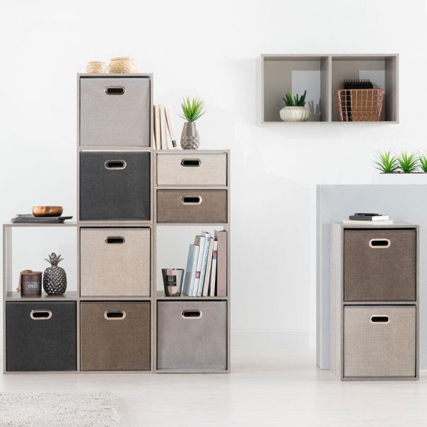 FIVE Kutija za odlaganje 31x31x31cm Modul, svetlo siva - 138885C