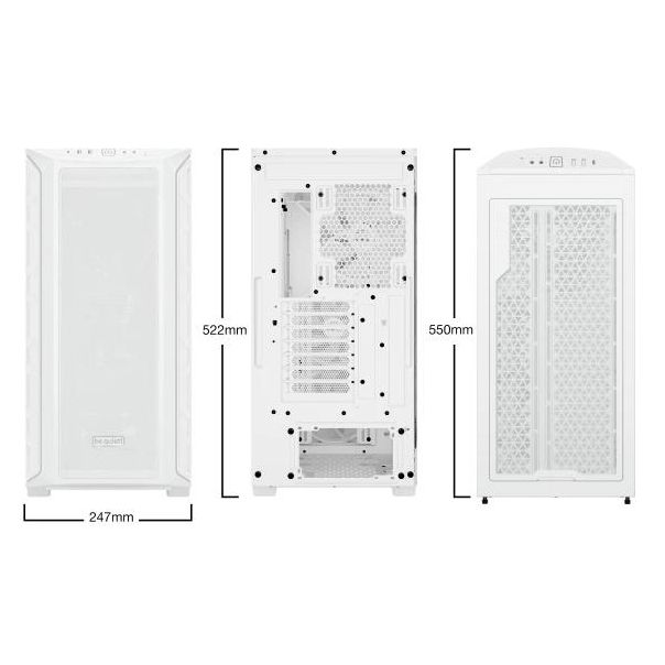 Kućište Be Quiet Shadow Base 800 FX White BGW64 - EP2872014