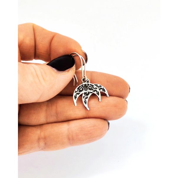 ROD - Minđuše od sterling srebra LUNICA - ROD000050