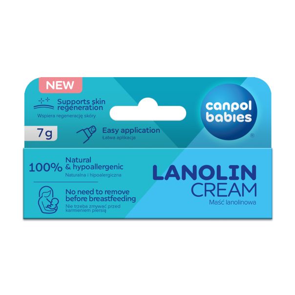 CANPOL BABIES Lanolin krema za zaštitu i negu bradavica 7g - 14-000