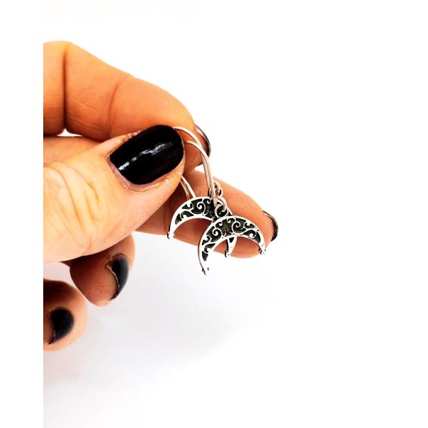 ROD - Minđuše od sterling srebra LUNICA - ROD000050