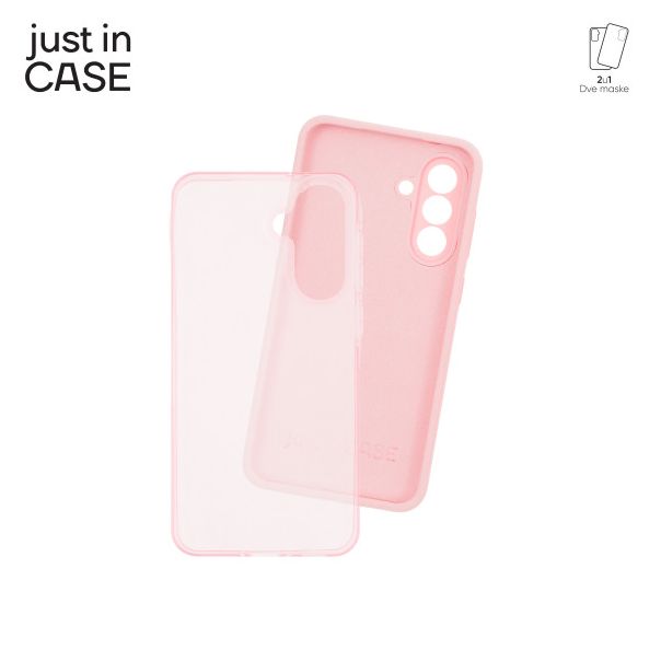 JUST IN CASE 2u1 Extra case MIX paket maski za Samsung Galaxy A56, roza - MIX240PK