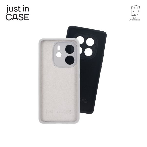 JUST IN CASE 2u1 Extra case MIX PLUS paket maski za Redmi Note 14, crna - MIXPL330BK