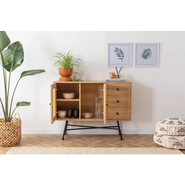 HANAH HOME Komoda Nala 120, braon - 141HWR1125