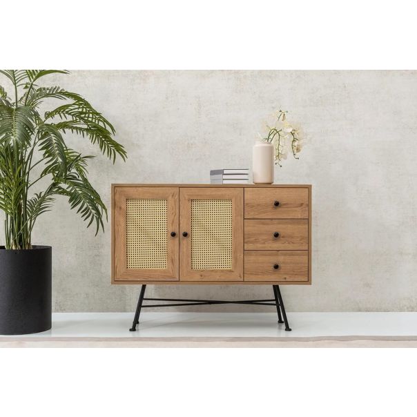 HANAH HOME Komoda Nala 120, braon - 141HWR1125