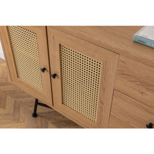 HANAH HOME Komoda Nala 120, braon - 141HWR1125